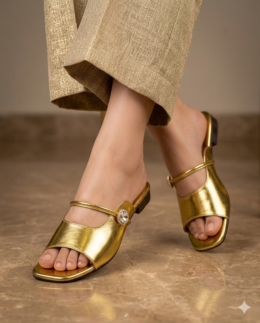 Metallic Gem Slides MF - 158