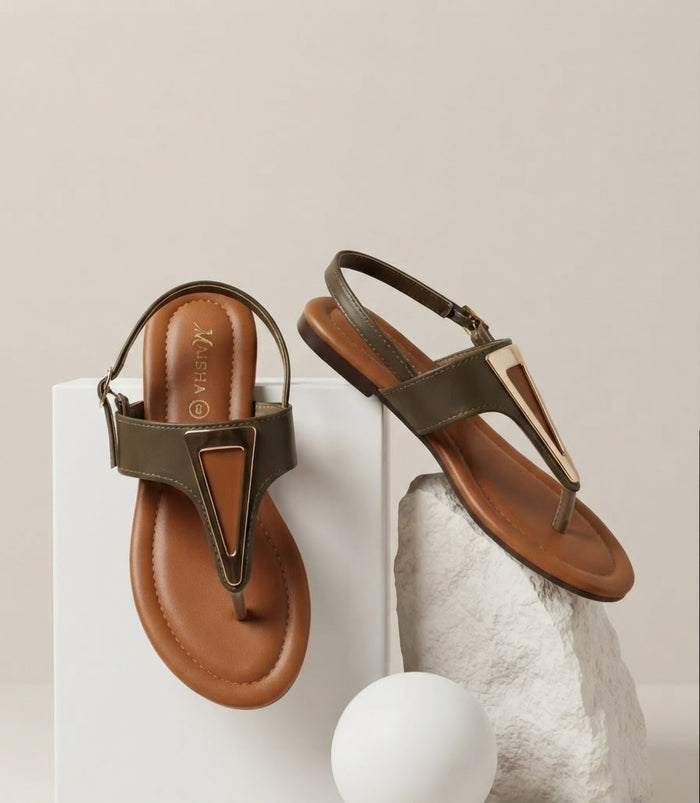 T-Strap Flat MF - 156