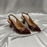 Classy Mahroon Mule MM-203