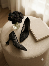 Blush Embroidery Mules MM - 232