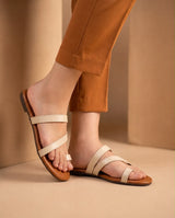 Strappy Flat.  MF - 136