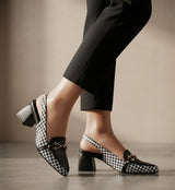 Block Heel Loafers MM - 228