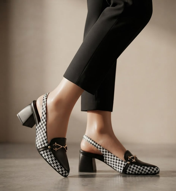 Block Heel Loafers MM - 228