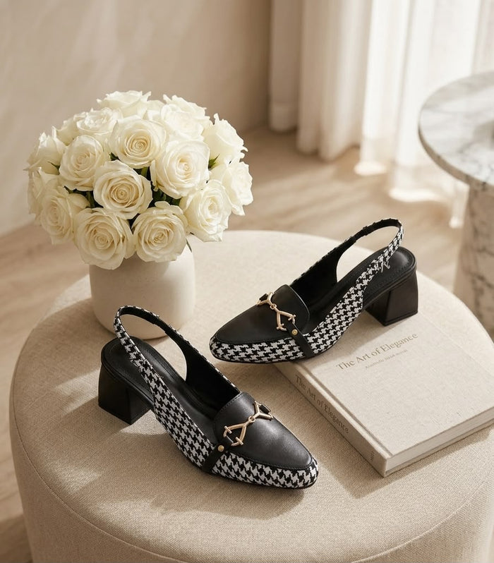 Block Heel Loafers MM - 228