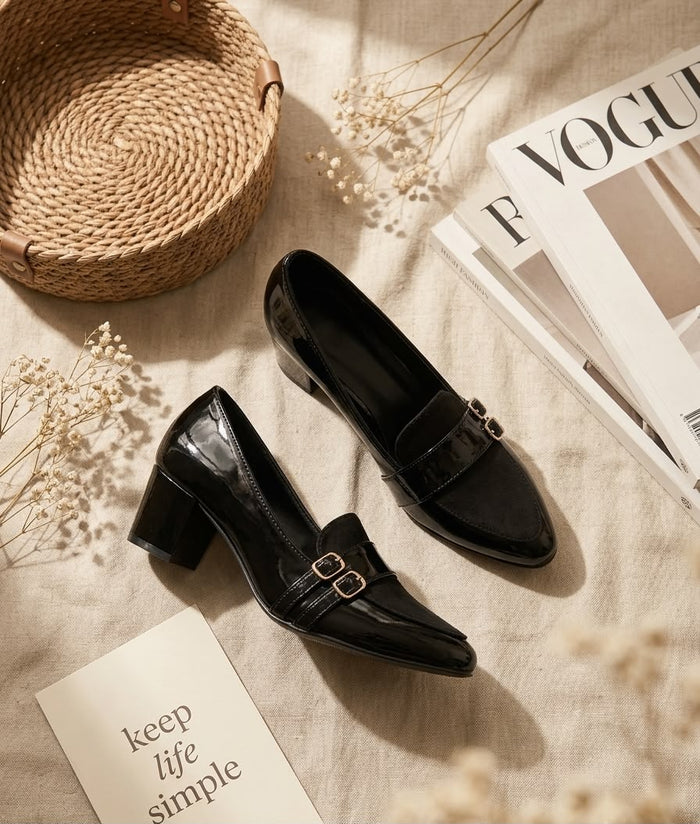 Patent Block Heel MM - 229