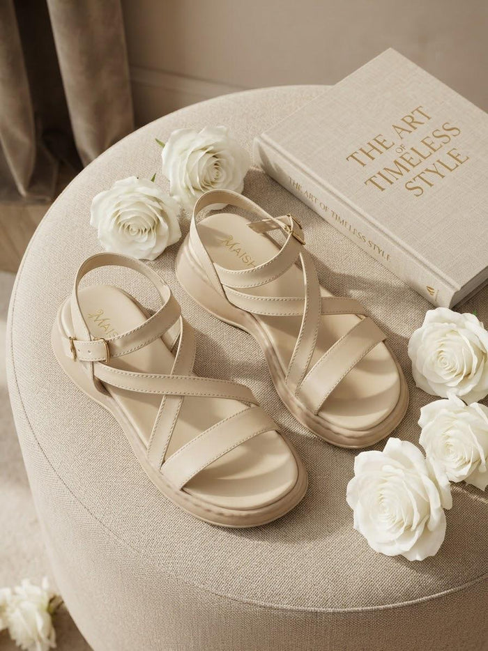 Strappy Comfort wedges MP - 519