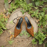 Pearl Embroidery Mule MM-201