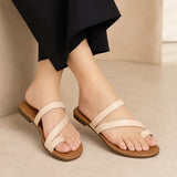 Strappy Flat.  MF - 136