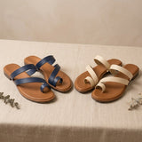 Strappy Flat.  MF - 136